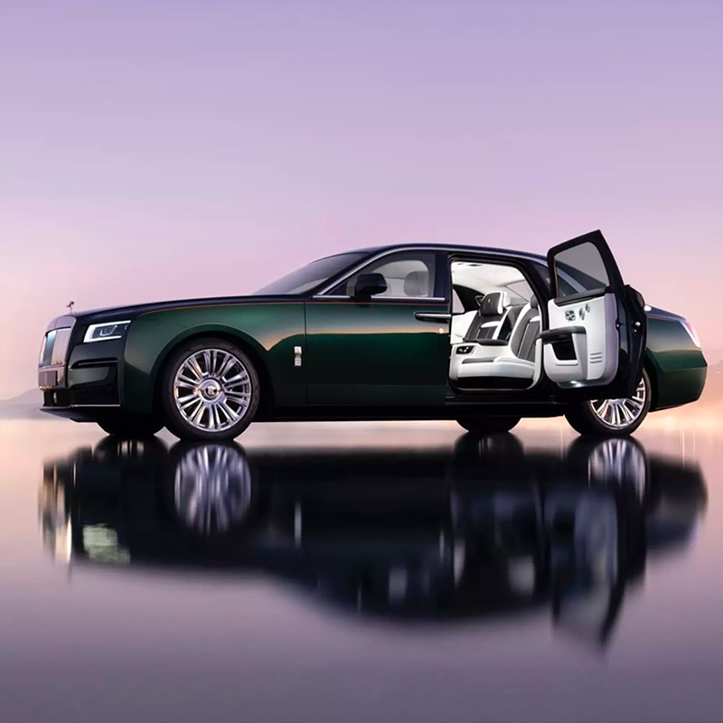 Side view of a Rolls-Royce Ghost